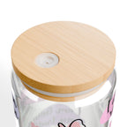 Inspirational Sipper Glass, Motivational Drinkware, Cute Butterfly Design, Eco-Friendly Storage, Unique Gift for Friends