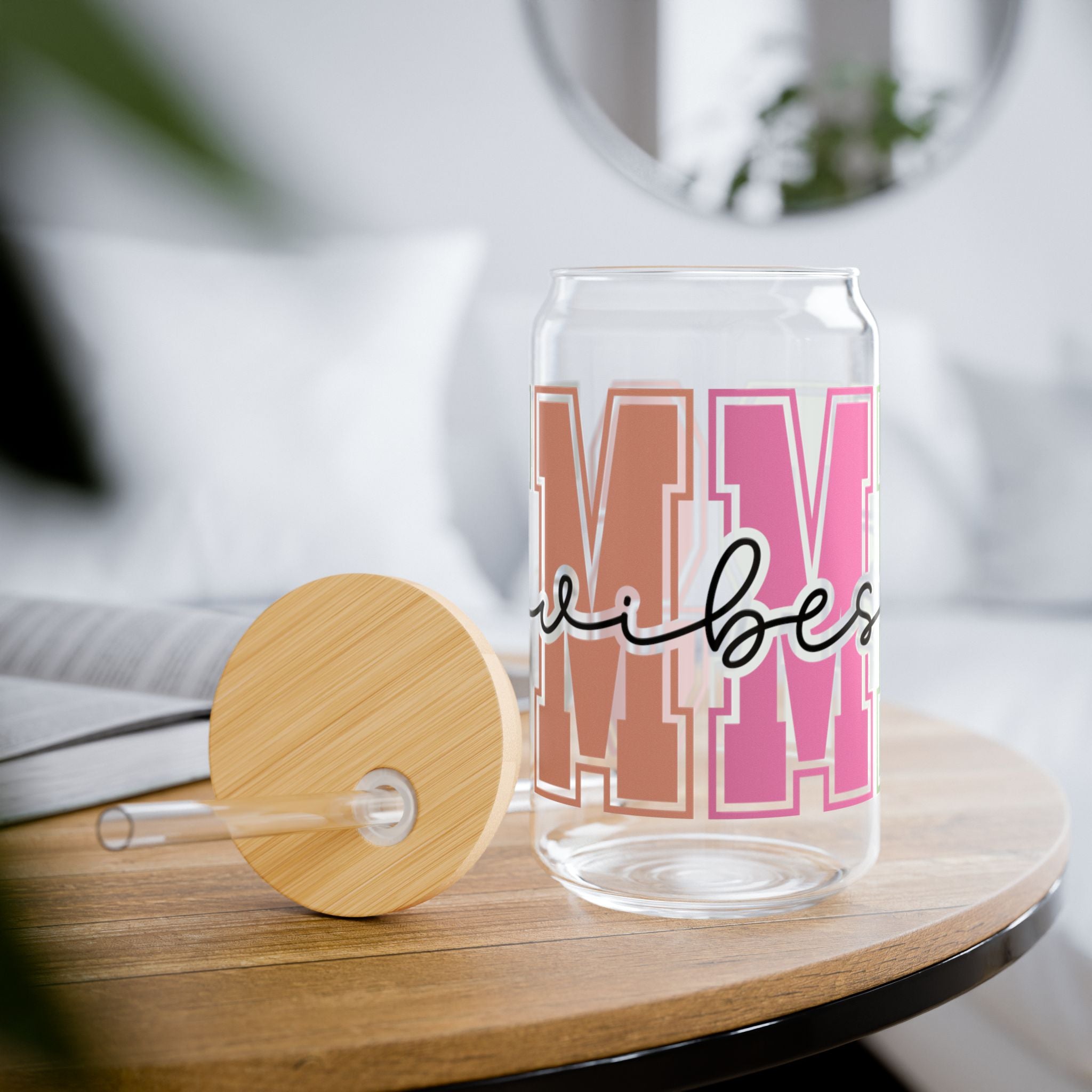 Vibe Inspired Sipper Glass, 16oz | Stylish Drinkware for Relaxing Moments | Ideal for Summer, Picnics, and Parties | Perfect Gift for [...]